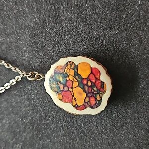 Vintage Scottish Deer Horn Pendant